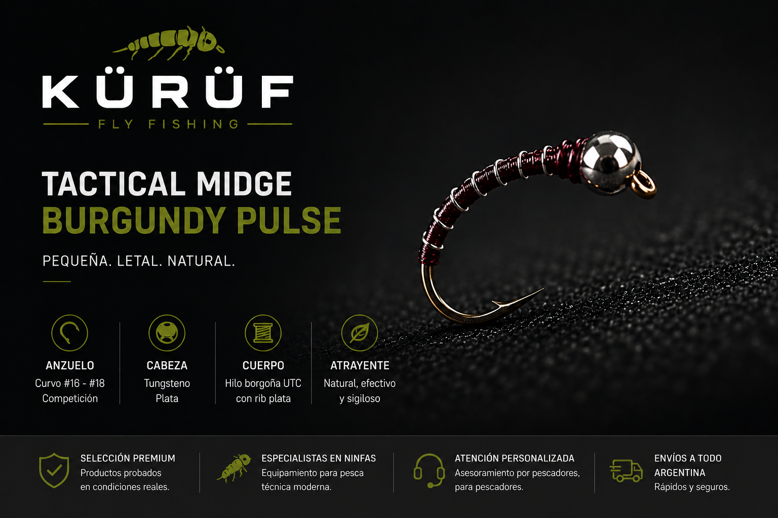 Midge Burgundy Pulse
